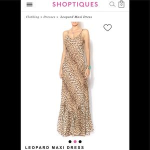 New Leopard Maxi Dress sz.M